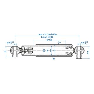 Stoßdämpfer 900-1300kg Set