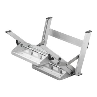 Doppeltrittstufe Aluminium faltbar