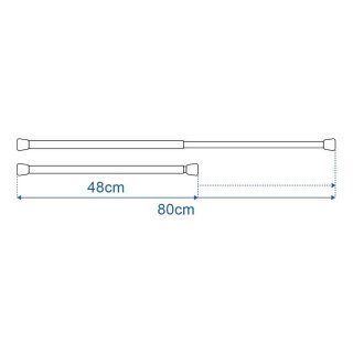 Universal-Verriegelungsstang verstellbar 48-80cm