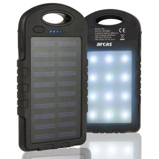 Solar Powerbank S60 with Flashlight