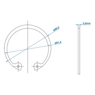 Sicherungsring 64mm