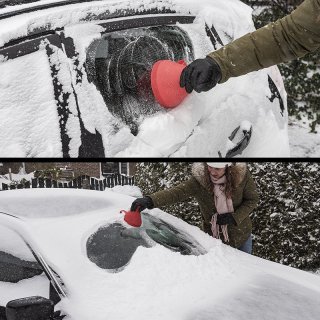 Eiskratzer und Trichter 2 in 1