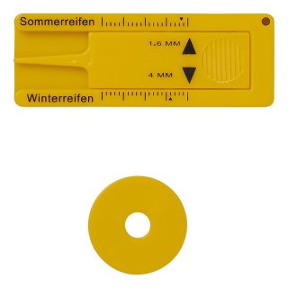 Parkscheibe mit Eiskratzer 5in1