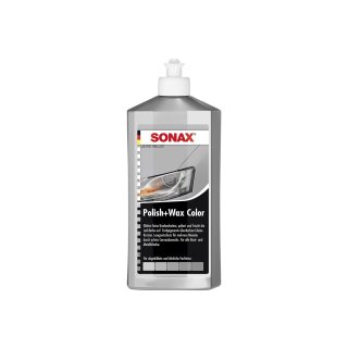 SONAX Polish+Wax Color argent/gris