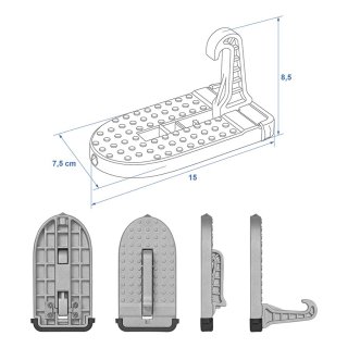 Marchepied de porte de voiture, échelle pliante jusquà 200 kg