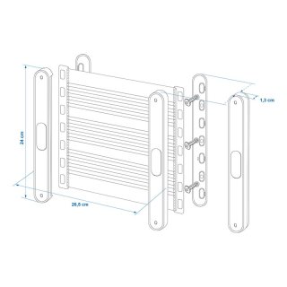 Ablagenetz elastisch Gr. S 24x26,5cm