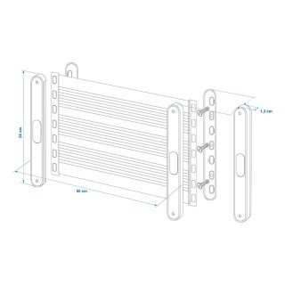 Ablagenetz elastisch Gr. XL 50x26,5cm