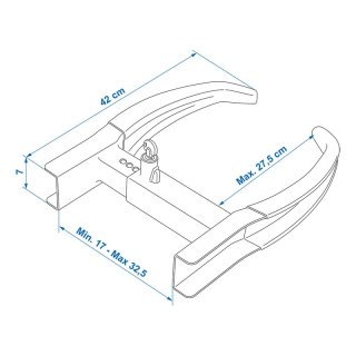 Radkralle XL universal