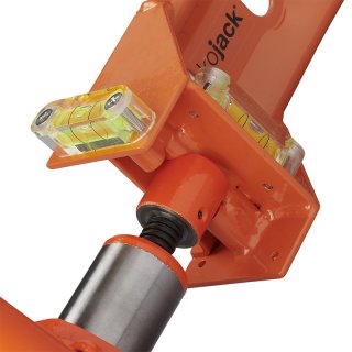 KoJack cric hydraulique de caravane avec niveau à bulle pour double essieu