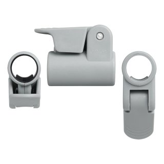 Pince pour tube de tente avec attache rapide 25-28mm Set de 4 pièces