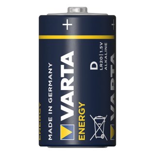 VARTA Batterie Alkaline Mono D LR20, 1.5V