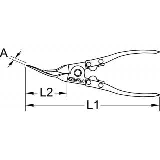 Türverkleidungs-Lösezange, 240mm