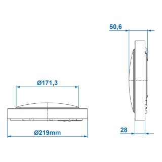 Deckenleuchte 42-Leds