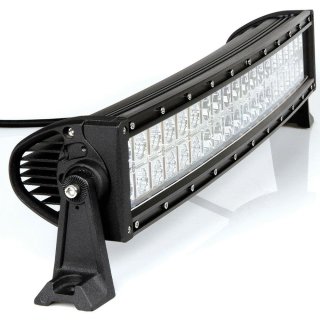 LED-Light-Bar mit gebogener Struktur aus Aluminium, 55 cm