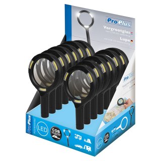 Lupe mit COB LED-Beleuchtung