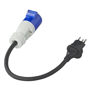 CEE Adapterkabel mit Schweizer Stecker 40cm 3x 2,5mm²