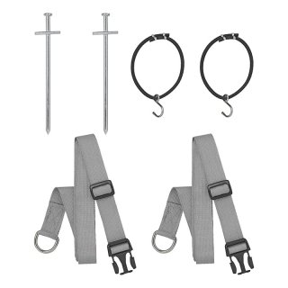 Sturm-Abspannset 2x 2.9m