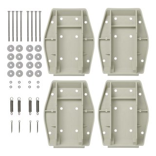 Stützplatten mit Feder Set von 4 Stück