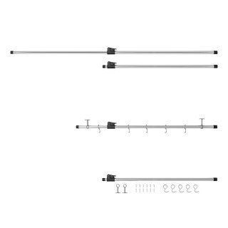 Aufhängeschiene für Wohnmobilgarage 85 - 165 cm