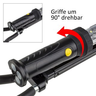 Motorhaubenleuchte 36 LED ausziehbar 120 - 168 cm