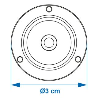 Niveau à bulle rond