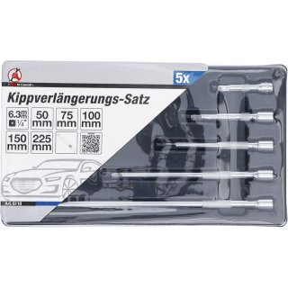 Kippverlängerungs-Satz | 6,3 mm (1/4") | 5-tlg.