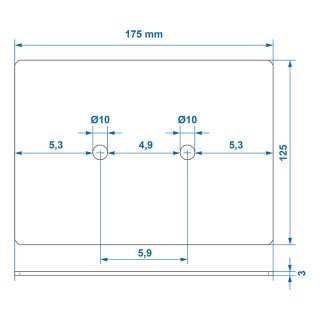 Gegenplatte für 342138 und 342134 auf Karte