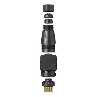 Stecker 13-polig PVC Jaeger direkt einstecken im Blister