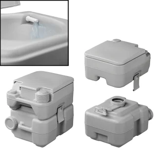 Tragbare Camping-Toilette 10L/20L