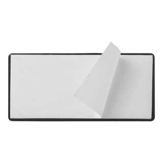 Reflektor weiss 85x39mm selbstklebend mit Grundplatte 2St.