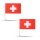 2er SET &quot;Auto Flagge&quot; Fahne Schweiz