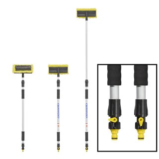 Teleskopwaschbürste 1,8 Meter mit Universalanschluss