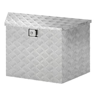 Werkzeugbox Aluminium für Anhängerdeichsel 830/540 x 360 x H490 mm