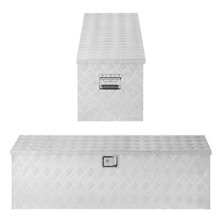 Werkzeugbox Aluminium für Anhänger 1240 x 400 x H380 mm