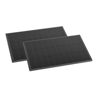 Solar Panel starr 100 W (2 Stk. Enthalten)