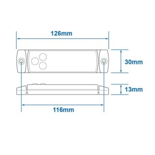 Positionsleuchte LED im Blister