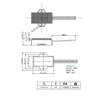 LED-Licht-Prozessor 12V für 343945 / 343946