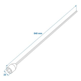 Adapter Verlängerung für Ausdrehstütze