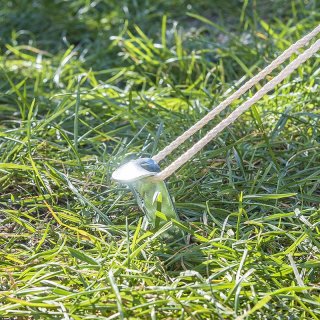 Zelthering 30cm Metal geriffelt 2 Stück im Polybeutel