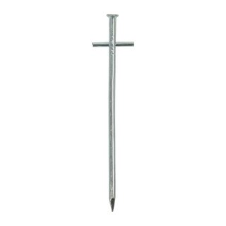 Felsbodenhering 17cm Metall mit geschweisstem Querstift