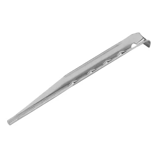 Piquet de tente 18,5cm aluminium strié