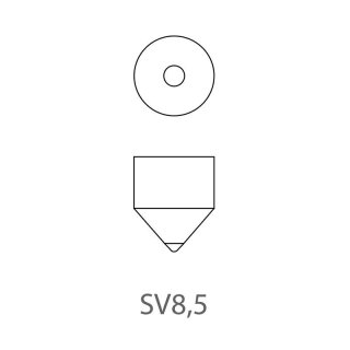 Autolampe 12V 3W SV8,5 11x43 2 Stück im Blister