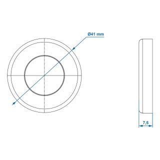 Aufbauspot COB-Led