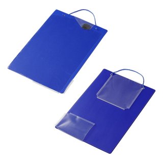 Auftragstasche A4 blau 10er Paket