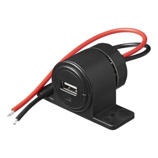 USB Aufbau-Steckdose Typ A 2100mA 12V/24V