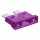 Fusibles plats standard 3A violet 6 pièces sous blister