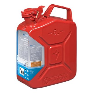 Benzinkanister 5L Metall rot UN- & TüV/GS-geprüft