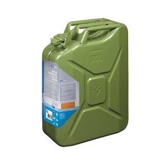 Benzinkanister 20L Metall Grün UN- & TüV/GS-geprüft