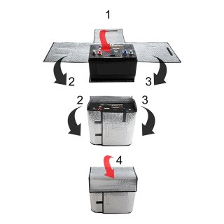 Thermo-Batteriehülle für 32Ah-45Ah Batterien