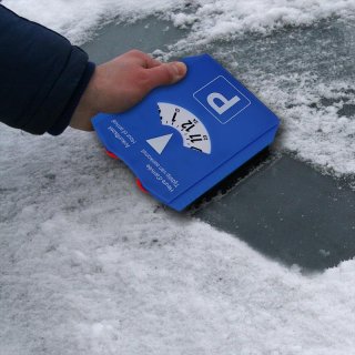 Parkscheibe mit Eiskratzer inkl. Einkaufswagenchips